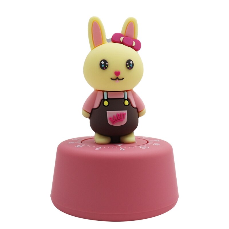 Mechanical Kitchen Timer Christmas Year 60-Minute Wind Up Countdown Time Reminder No Batteries Portable