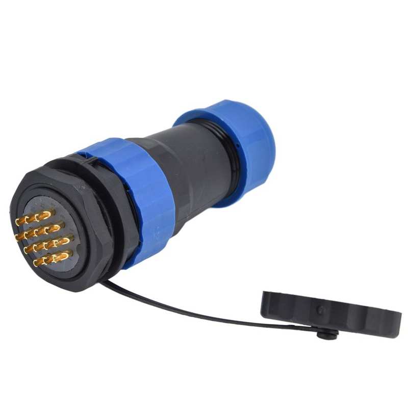 Industrial Socket 2000MΩ Insulation Resistance Waterproof Connector for Instrument: 14 core