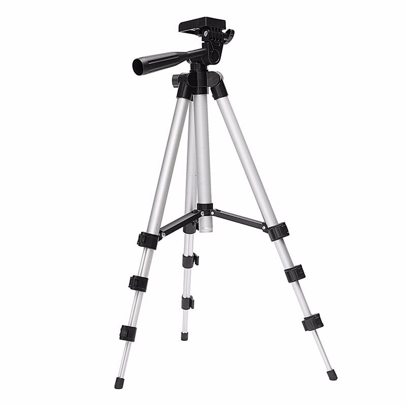 Universal Mobile Phone Tripod + Holder 35-103cm Portable Tripod 4 Sections For Telescopic Camera Tripod Stand For iPhone 8 X