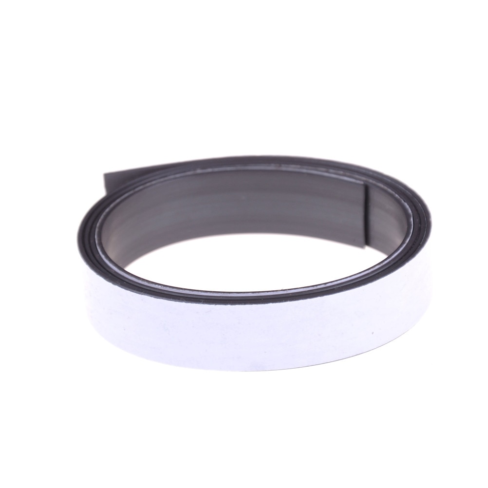 Gummi selvklebende magnetstripe fleksibel magnet selvklebende håndverkstape for butikk kontor hjemmeskole fil magnetstripe 1m*10mm*1.5mm