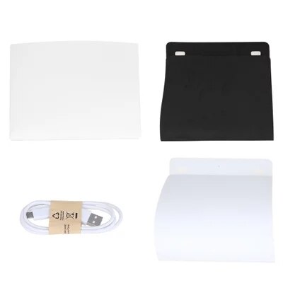 Mini Folding Detachable Photo Light Room Box Mini Photo Studio Box Lampshade Photography Tent Backdrop Lightbox 30 * 30 * 30cm