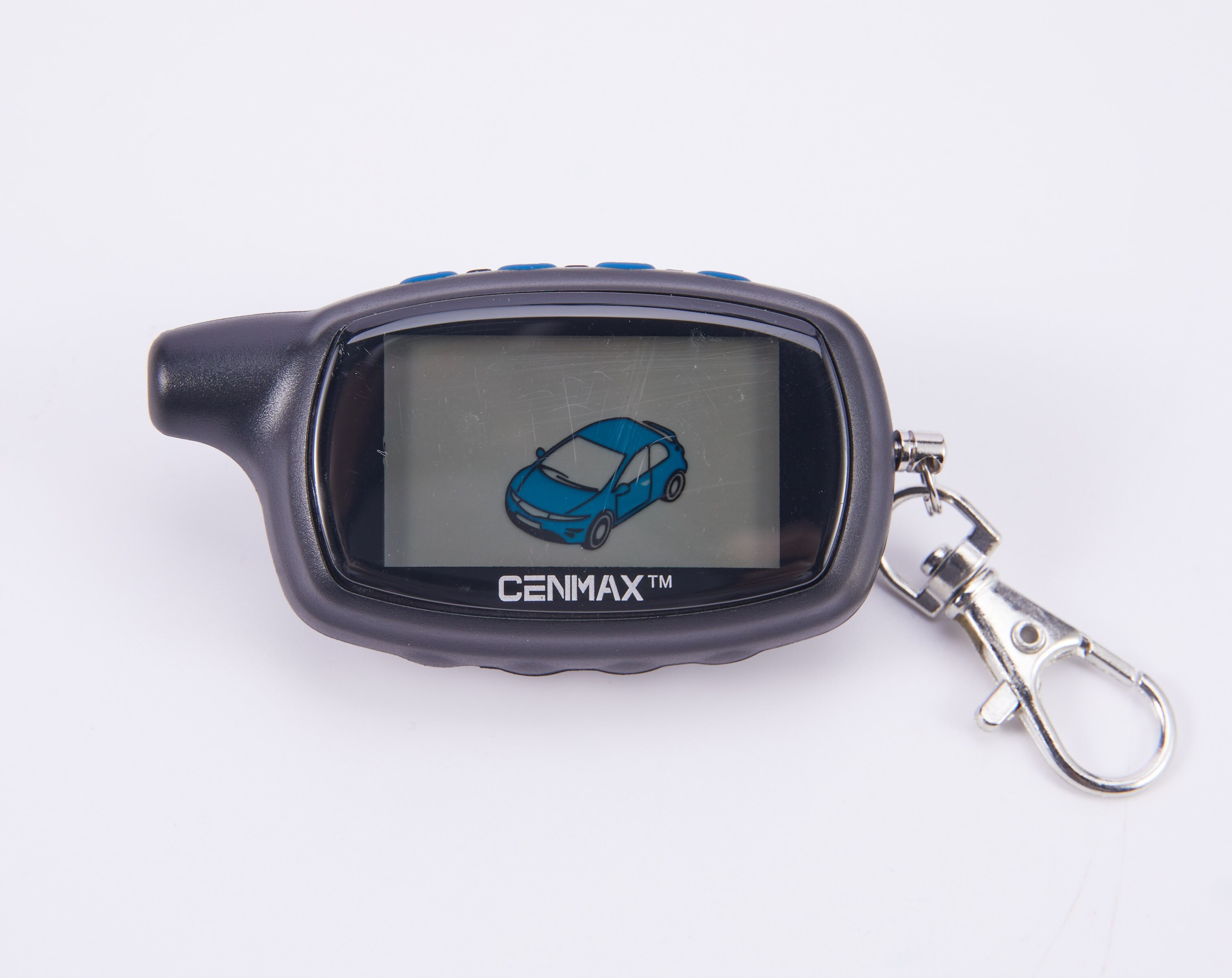 Cenmax ST-7A Russische Versie Lcd Afstandsbediening Voor 7A Lcd Sleutelhanger Auto Afstandsbediening 2-Weg Auto Alarm Systeem/am Zender