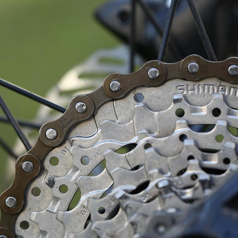 Bicycle Chain 114 Links Single Speed MTB Bike Steel Chain for Fixed Gear Cycling Chain