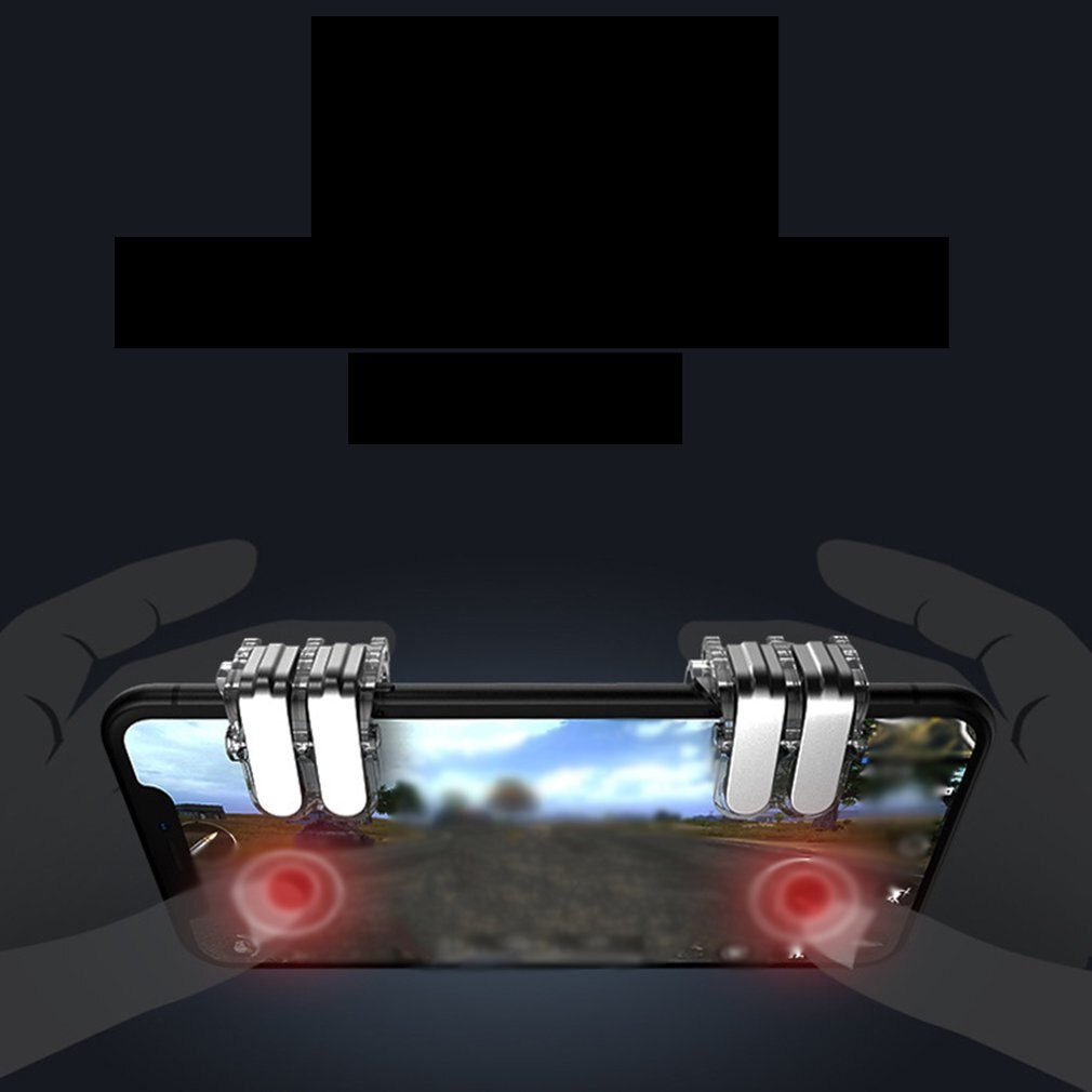 Mobile Game Controller Gamepad Trigger Aim Button Shooter Joystick Game Pad Accessory For Iphone Android