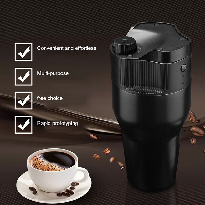 500ML Cycle Extraction Coffee Machine Outdoor Mobile Pot Portable USB Electric Coffee Machine Capsule Coffee Machine