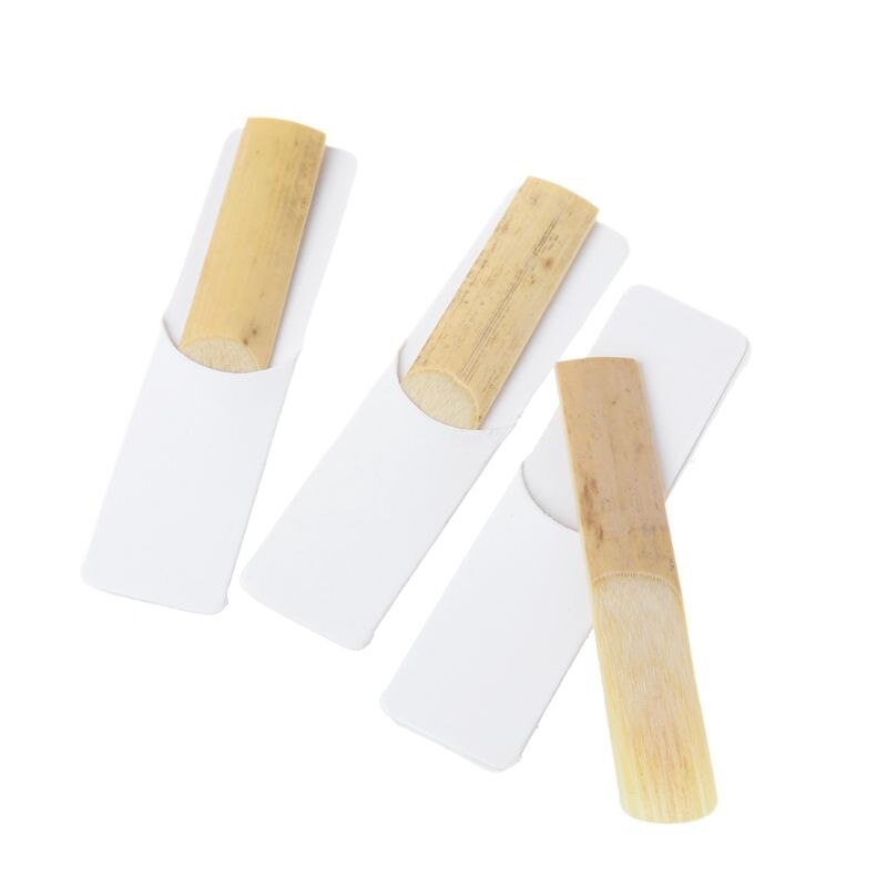 10pcs 2.5 Strength Clarinet Reeds Music Instrument Part Traditional Bamboo Reeds