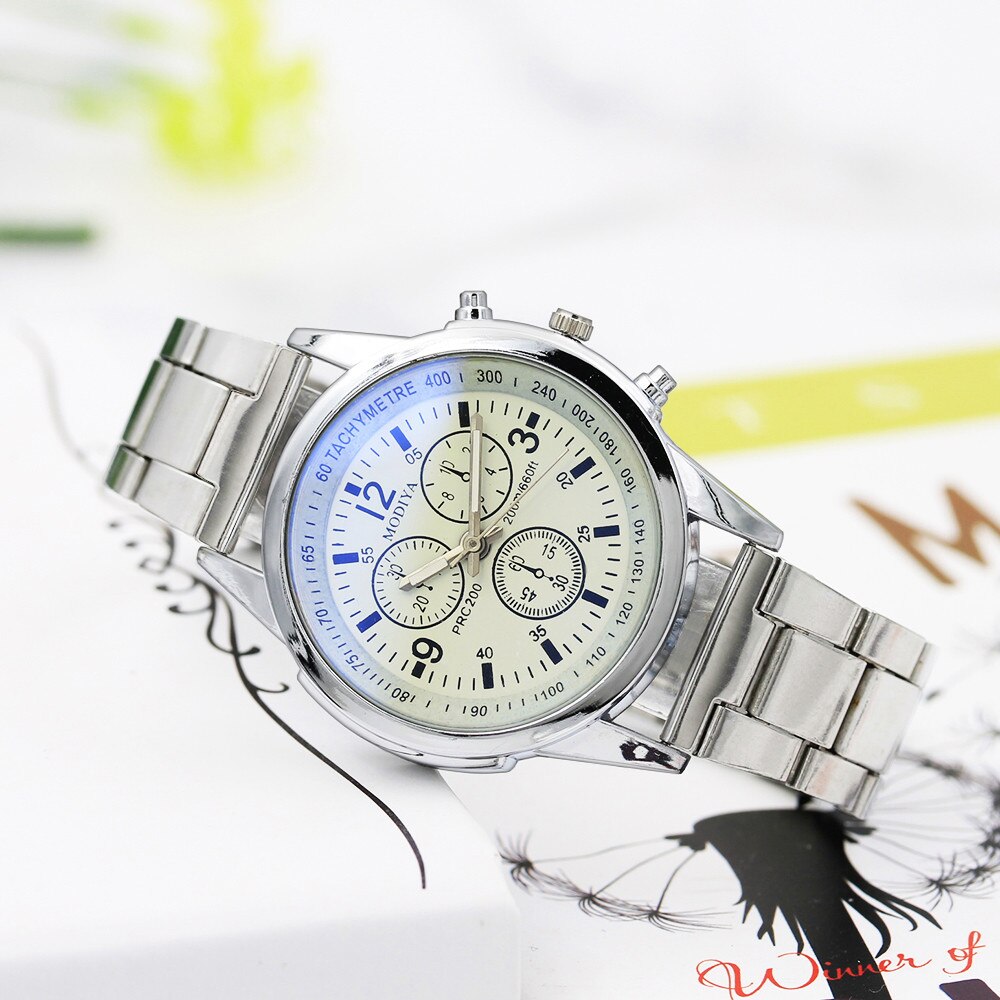 Rvs Sport Quartz Uur Wrist Analoge Mannen Horloge Mode Casual Mannen Business Horloge Horloge Mannen reloj