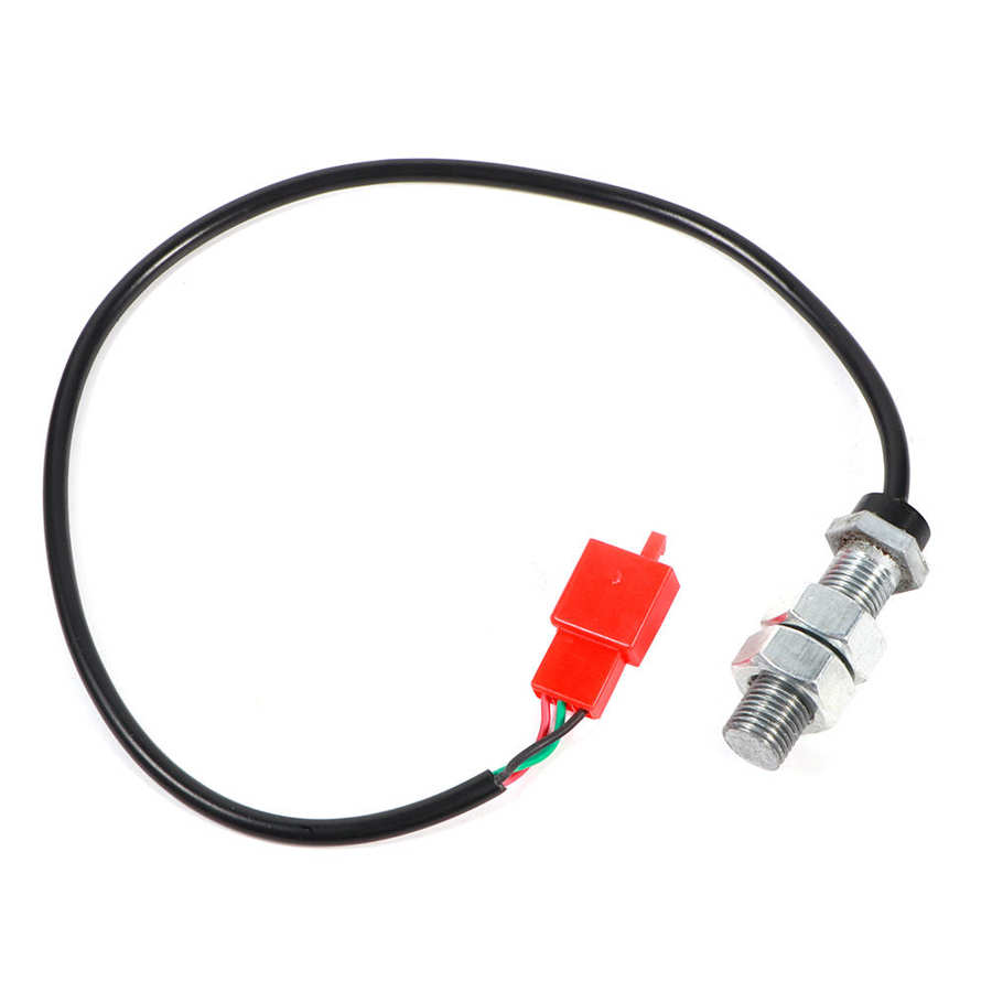 Digitalt kilometertæller sensor kabel m / 3 magnet erstatning til motor speedometer omdrejningstæller