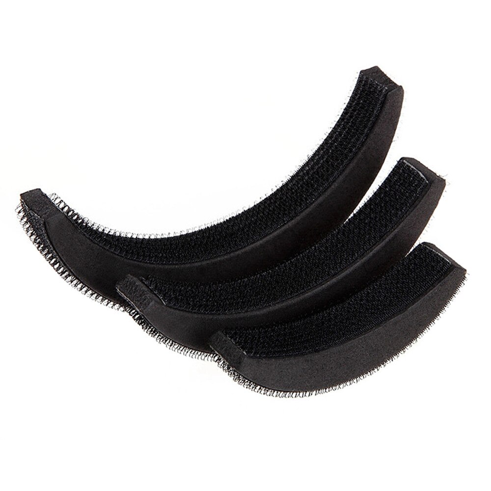 3Pcs Haar Volume Verhogen Puff Spons Pad Bump Up Insert Base DIY Updo Styling