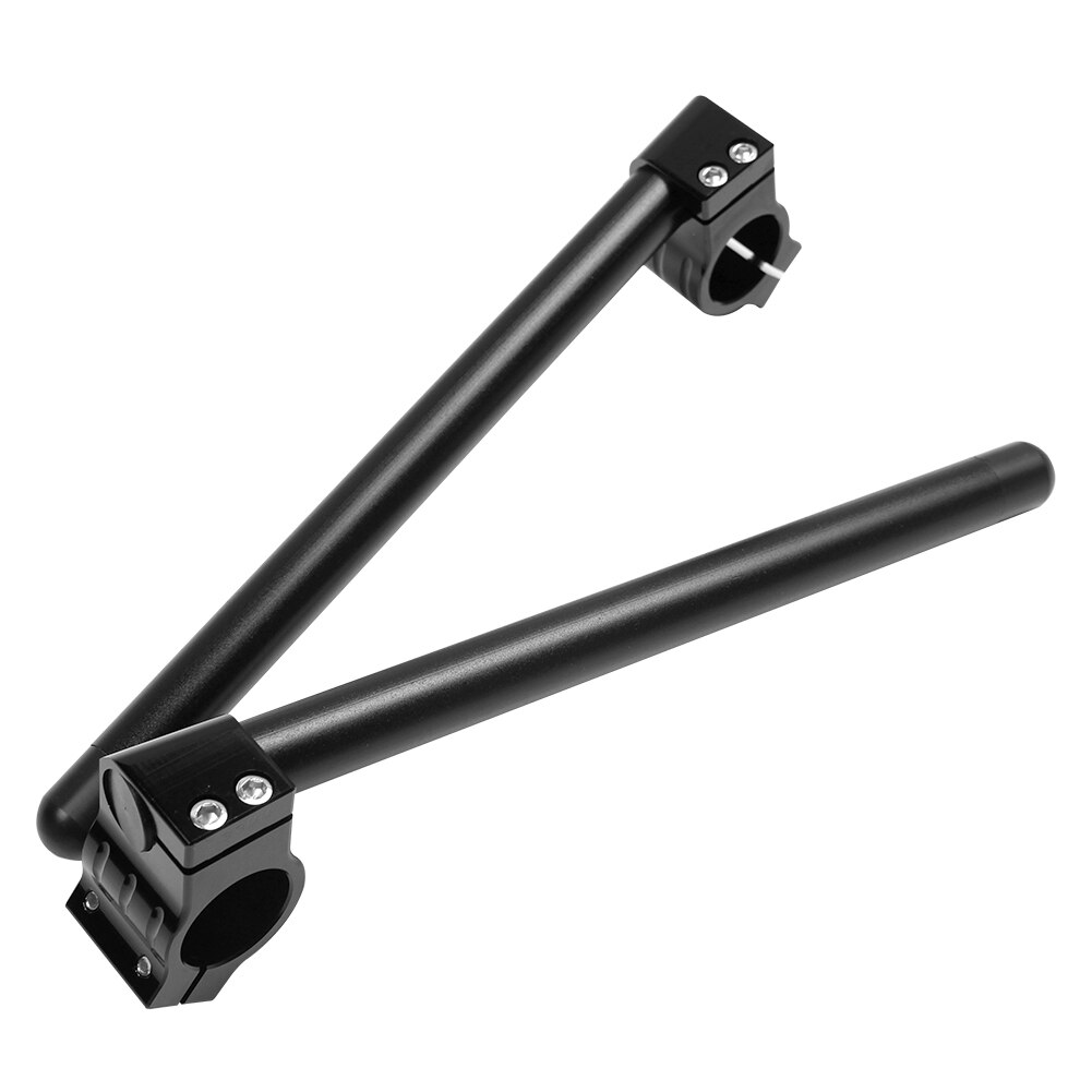 Motocykl Universal Cafe Racer 7/8 &quot;22MM Clip On regulowana kierownica zaciskiem widełkowym 31/32/33/35/36/37/39/41/43/45/48/50/51MM
