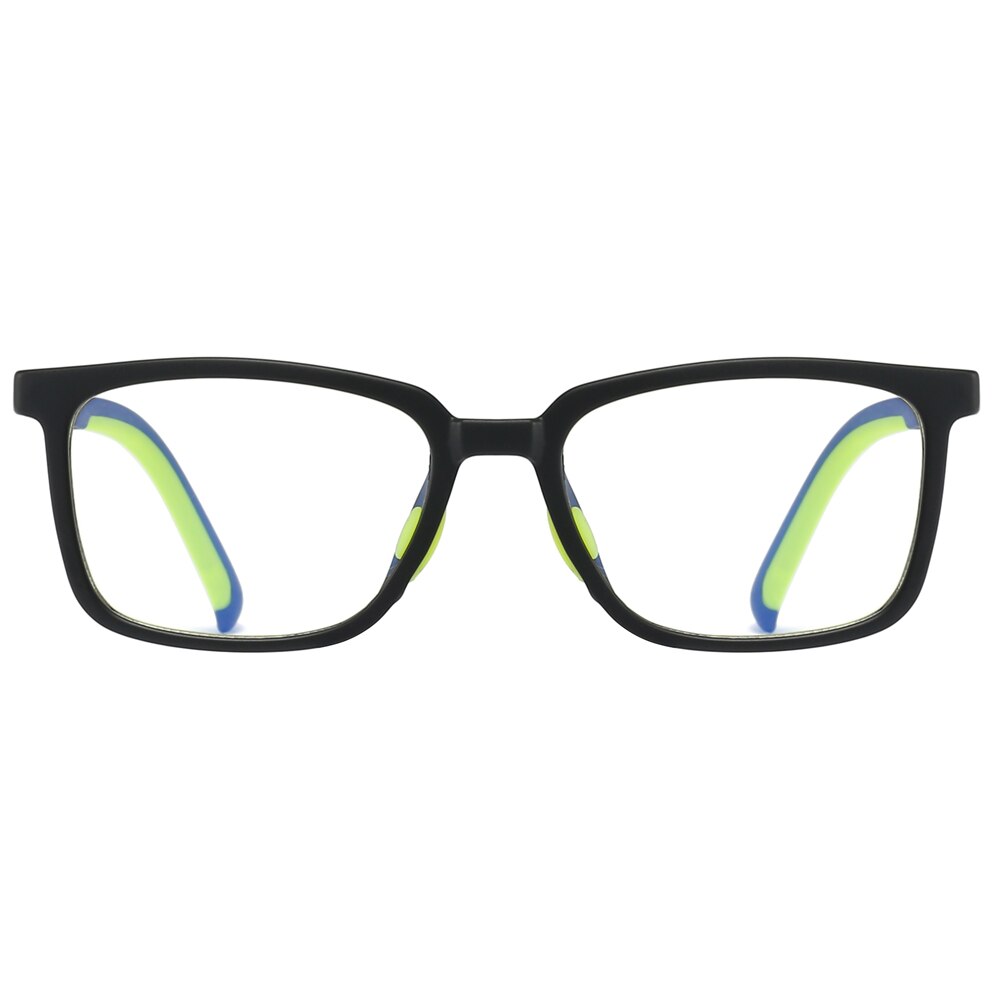 Peekaboo baby kids glasses blue light tr90 frame for computer clear lens boy square glasses frame for children girl