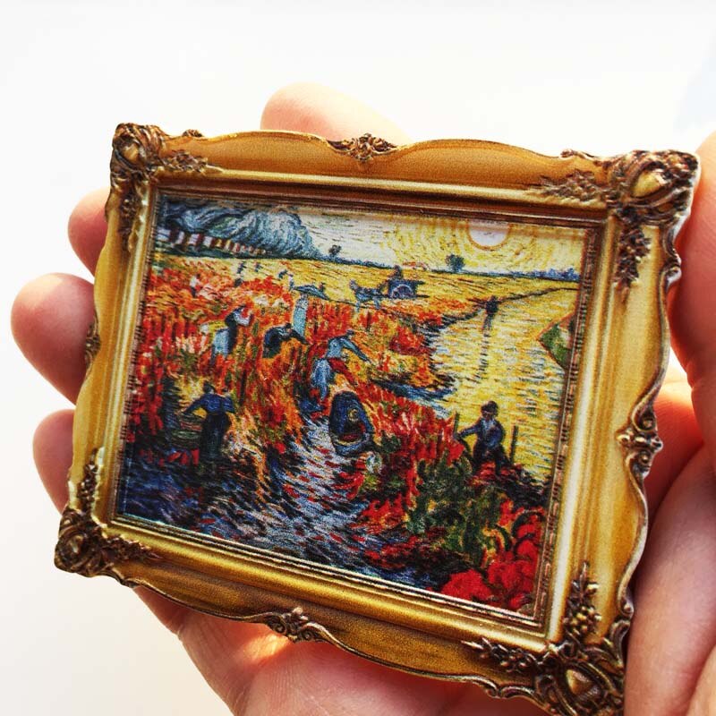 Holandia obraz awangarda gogha magnesy na lodówkę turystyka pamiątka lodówka naklejka magnetyczna kolekcja rękodzieło prezent