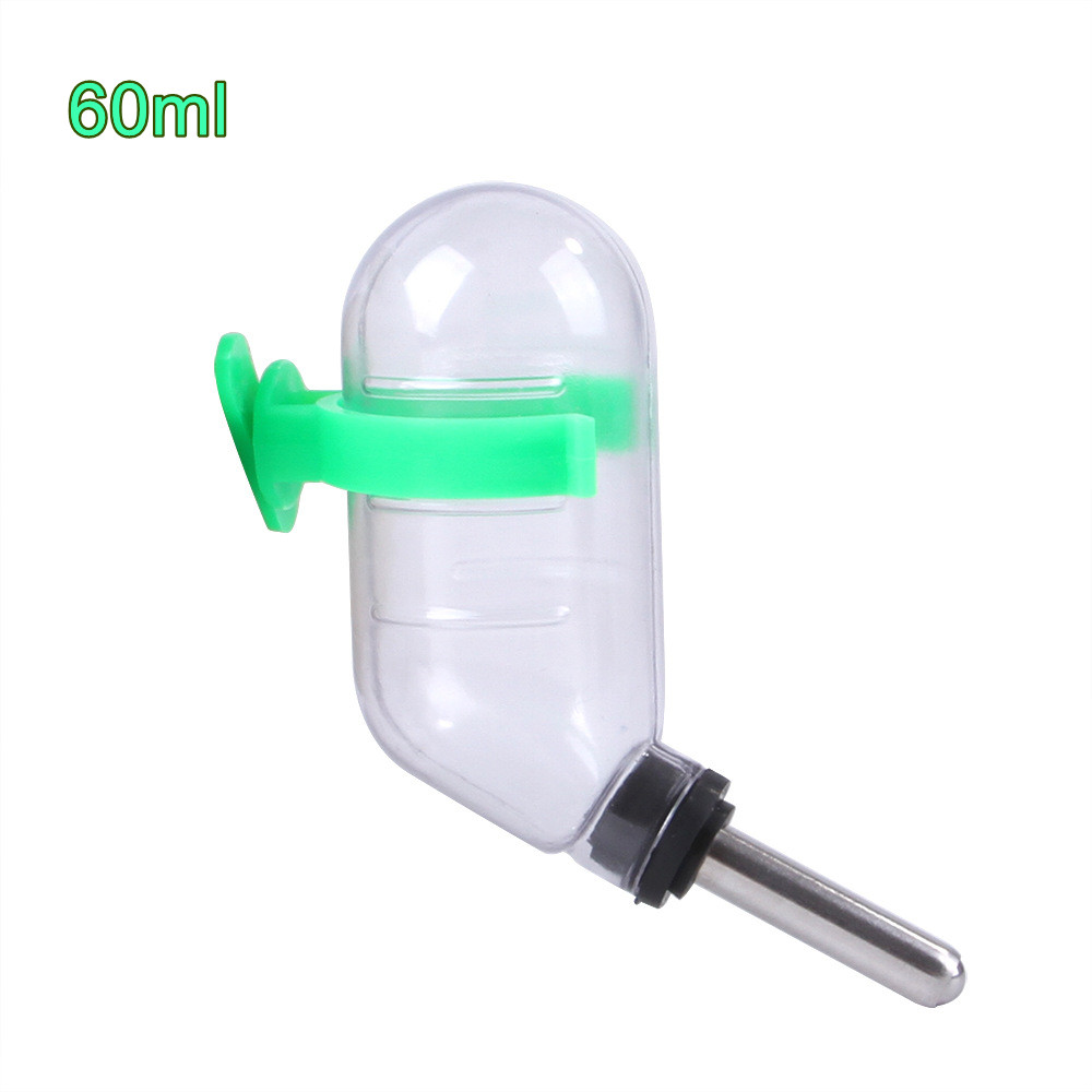 Plastic Hamster Drinker Waterfles Dispenser Feeder Opknoping Hond Cavia Eekhoorn Konijn Drinkkop Pijp Fontein