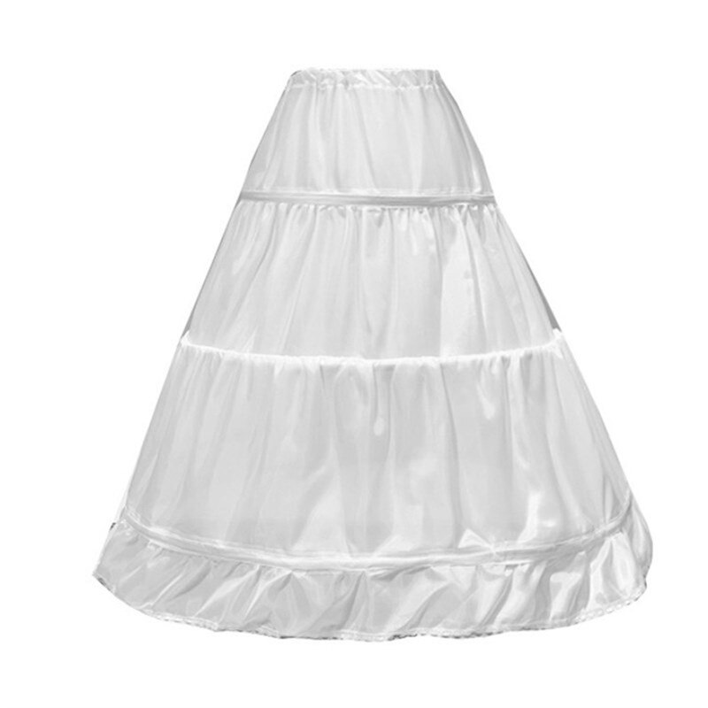 Jupes Tutu blanches pour filles | Jupes pour enfants 3 créoles, accessoires de mariage, Crinoline, vêtements pour enfants: 5