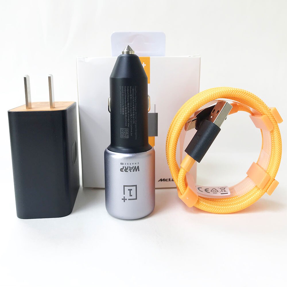 OnePlus Kette Ladung 30 Auto Ladegerät Original 30W 5V6A Max OnePlus 7 7T Profi 6T 6 Eingang 12V2 4V 4,5 A Ausgang 6A Usb Typ c kabel: uns X Wagen X Kabel