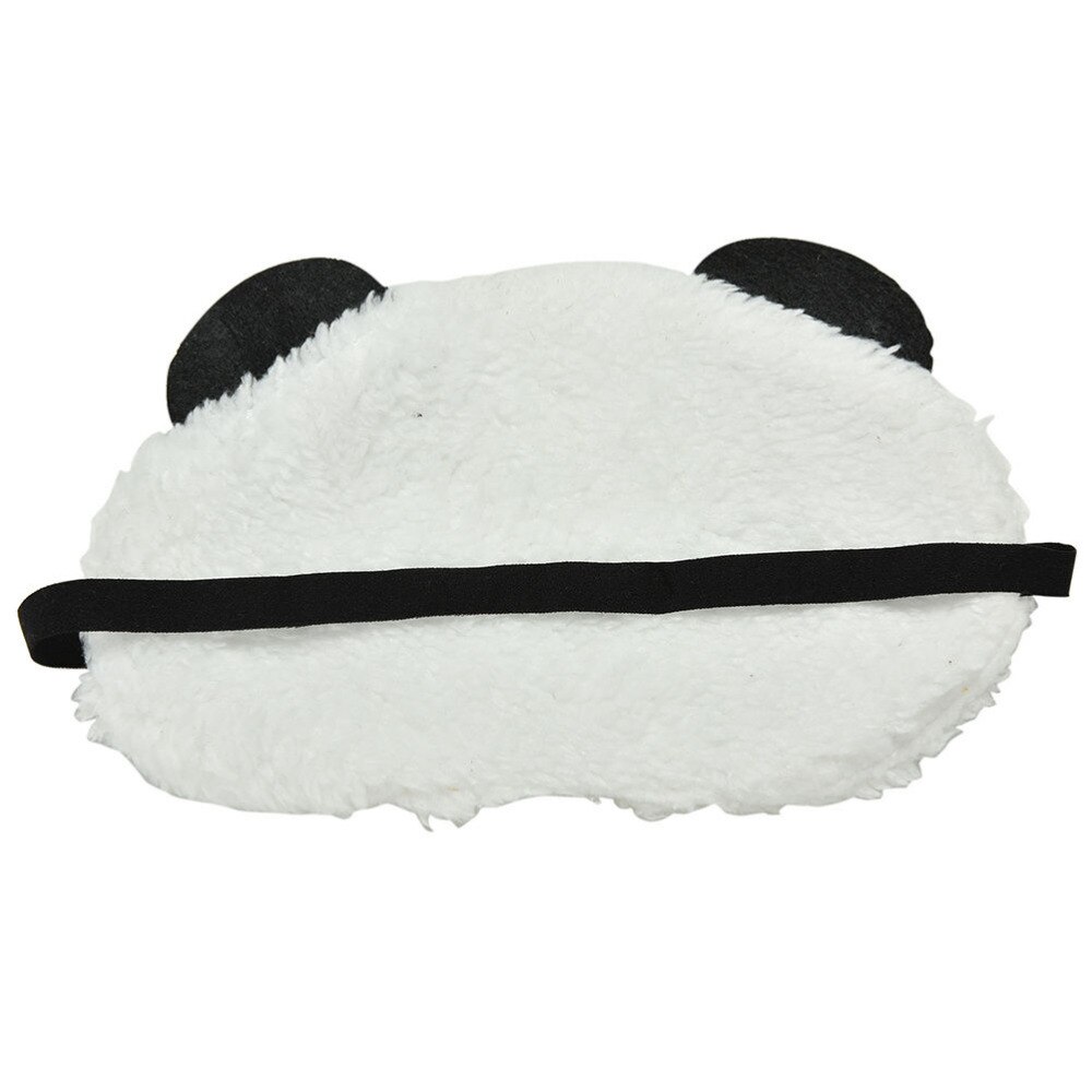 Joli Panda mignon masque pour les yeux de sommeil sieste dessin animé ombre pour les yeux masque de sommeil bande sur les yeux pour dormir