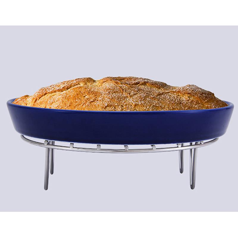 Cooking Rack Round 304 Stainless Steel Baking And Cooling Steaming Rack W Stand Cookware Microwave Rack Instant