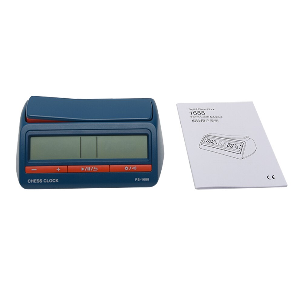 International Portable ABS Count Down Game Timer Easy Operate Chess Clock Reusable Battery Powered Digital Display