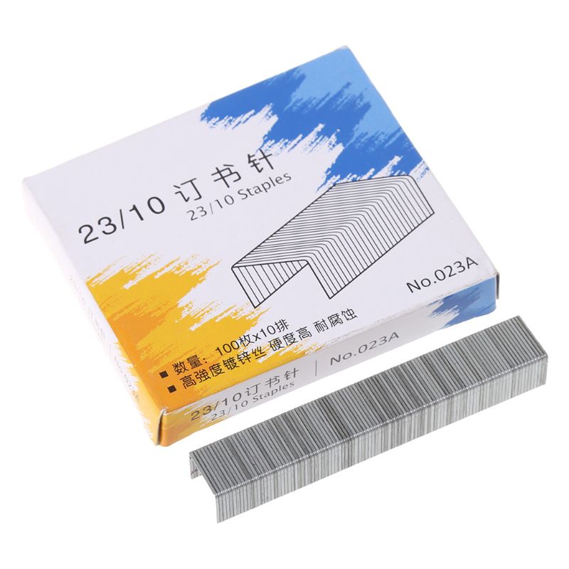 1000Pcs/Box Heavy Duty 23/8 Metal Staples for stapler Office School Supplies Stationery