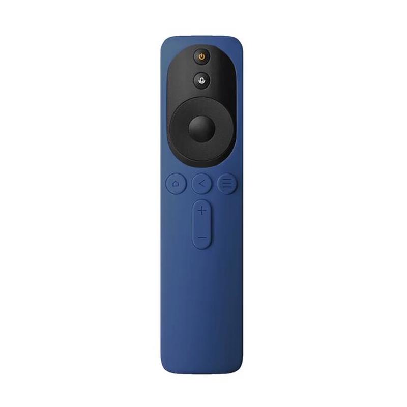 1Pc Remote Cases for Xiaomi 4a4c Voice Soft Silicone Protective Case for Mi Remote Rubber Cover for Xiaomi Remote Control TV Box: blue