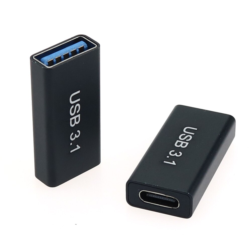 Cltgxdd 1 stk usb 3.0 kobler hun til usb type c hun adapter super hastighed usb 3.0 type-c forlænger konverter