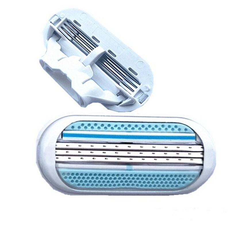 4 Uds. Cuchillas de afeitar para mujeres y 1 ud. Maquinilla de afeitar belleza seguridad cuchilla de afeitar para la cara y el cuerpo de las mujeres