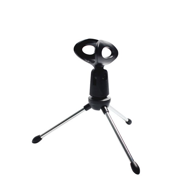 Draagbare Bluetooth Draadloze Microfoon Handheld Karaoke Mic USB Mini Home KTV Voor Muziek Zingen Speaker Speler: Microphone Holder