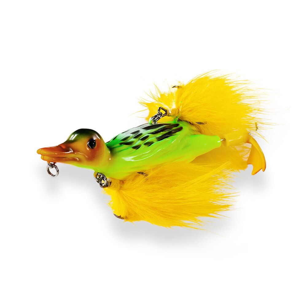 105mm 28g Floating 3D Suicide Duck Fishing Lures for Bass Pike Topwater Popper Lifelike Bait Whopper Wobblers Pesca JT9416: JTF304