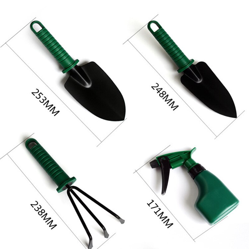 10pcs Garden Tools Case Anti-rust Lightweight Garden Tool Set Gardening Supplies Garden Tool Kit for Clipping Weeding Digging