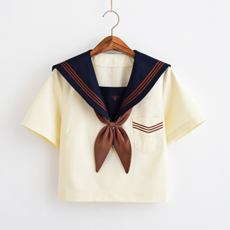 Japansk skoleuniform piger klassisk service england koreansk high school kvinder sømandsdragter afgangsuniform