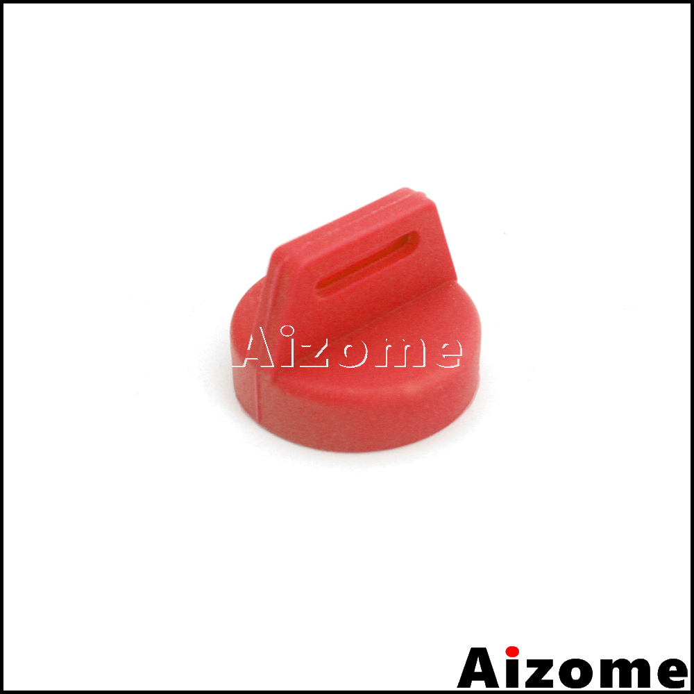 Atv Rubber Key Cover Voor Polaris Sportsman Scrambler Trail Boss Magnum 2000 Sleutel Schakelaar Ontsteking Cover 5433534 Rzr keycovers: Rood