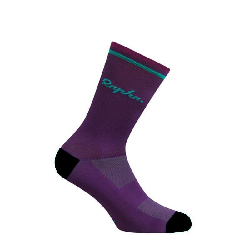 Rapha – chaussettes de cyclisme professionnelles, respirantes, de , pour vélo de route et d&#39;extérieur, nouveauté: purple 1