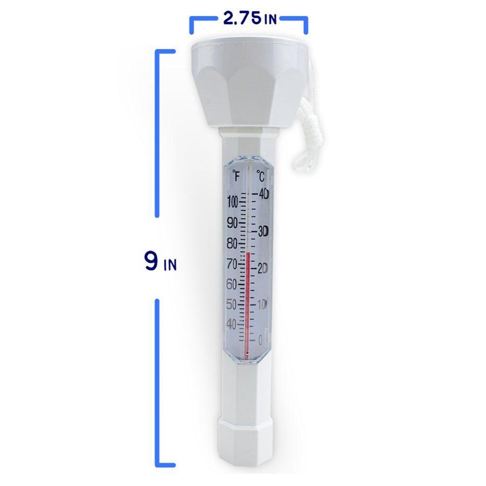 Multi-funzionale Struttura Classica Portatile Piscina Termometro Tester di Temperatura Dell'acqua Spa Stagni di Pesce Galleggiante Sonda: R