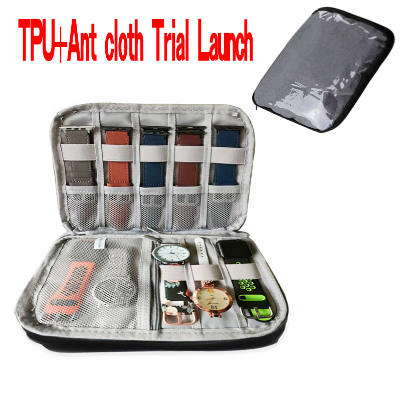 Wasserdichte tragbare Box Uhrenhalter Organizer Aufbewahrung für Männer Frauen Smartwatch-Boxen für Apple Watch Armband Aufbewahrungsbox Uhren