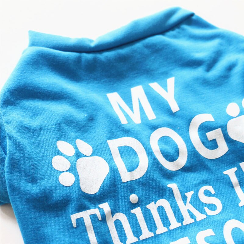 Zomer Hond Vesten T-shirts Puppy Gedrukt Kleding voor Kleine Honden Chihuahua Pug Shirts Katoen Kat Kleding Outfit Huisdieren Producten