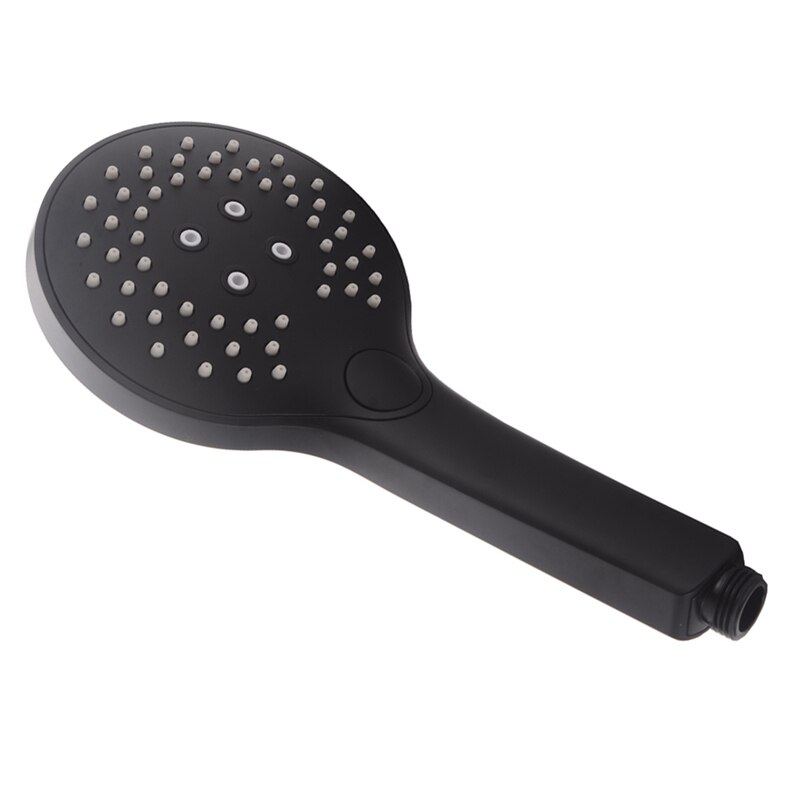 Push Button Hand Shower Head 3-Function Hand Held Showerhead Handheld Showering Wand Shower System Replacement Part Polished C