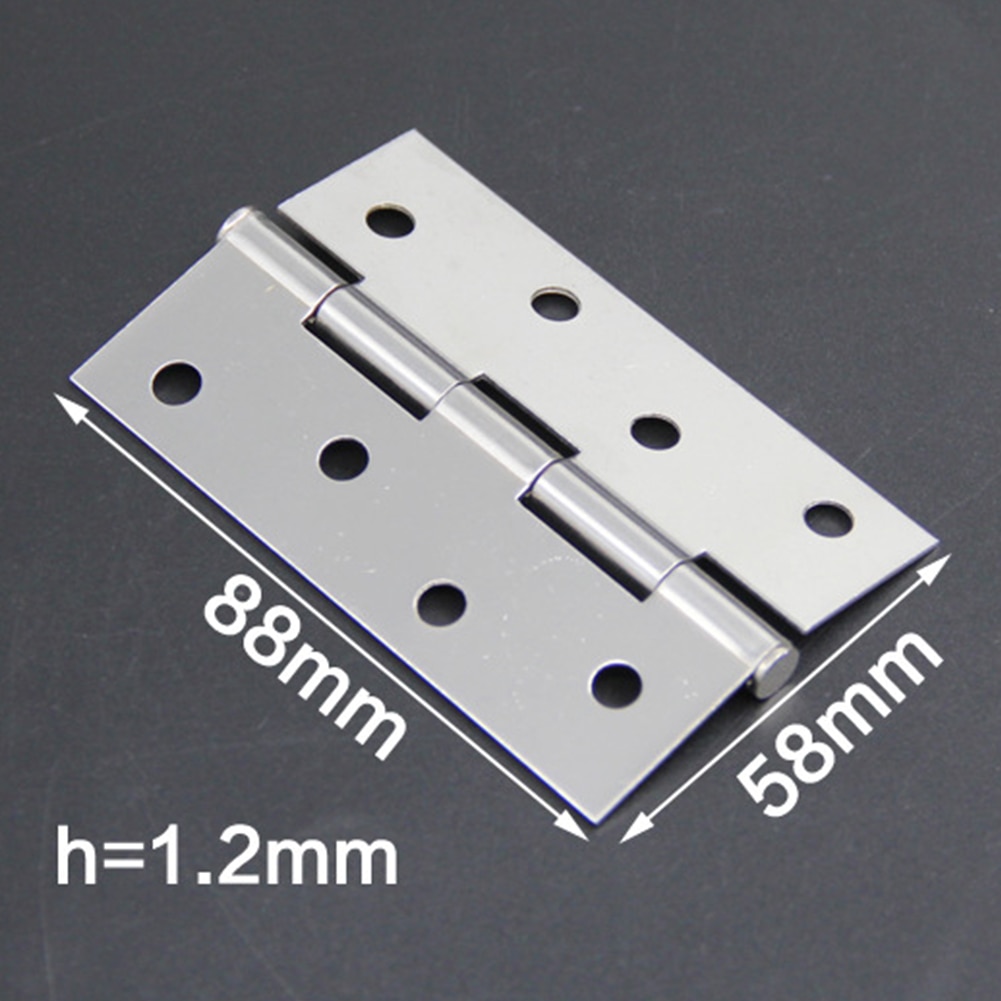 2pcs/set Stainless Steel Hinges for Furniture Flap Hinge Counter Scharnieren Backflap Hinge Bisagra Scharnier 2 3 4 inch Hinge