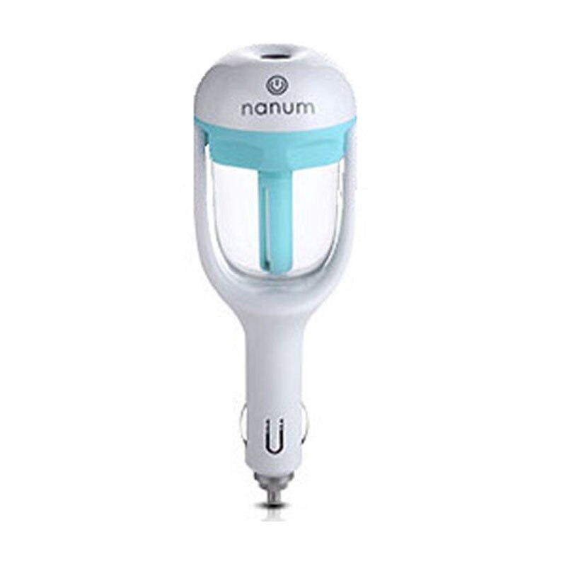 Nanum 12V Car charger air fresheners Aromatherapy Humidifiers Nebulizer Humidifier Mute Home Air Sterilization 1pcs: Blue