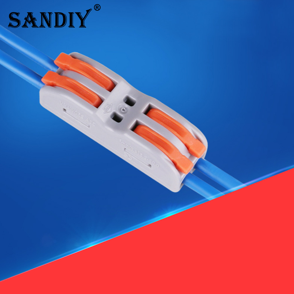 10/30/60/100 pcs Electrical Wire Connector Push-in Terminal Block Universal Fast Wiring Cable Connectors For Cable Connection