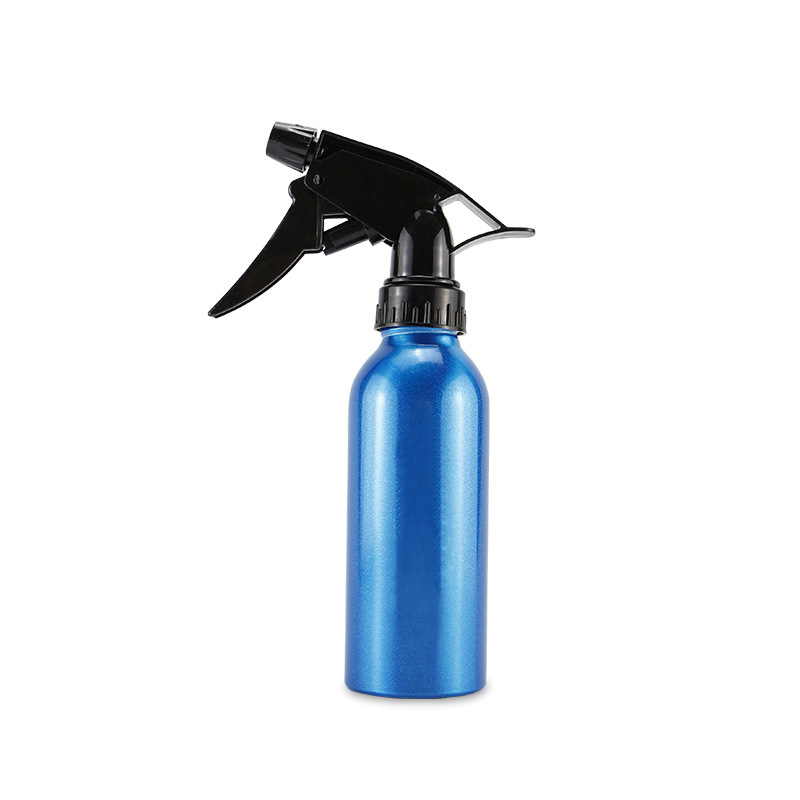 Bouteilles de pulvérisation en aluminium, rechargeables, pour Salon de coiffure, outils de coiffure, 200ml, 1 pièce: Bleu