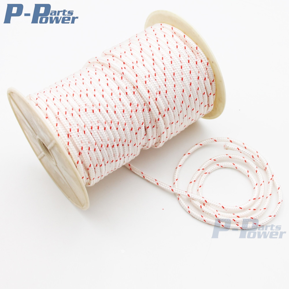 5M 10M 20M 50M PULL STARTER CORD ROPE 4.5mm For LAWNMOWER HAYTER BRIGGS MOWER CHAINSAW BLOWER