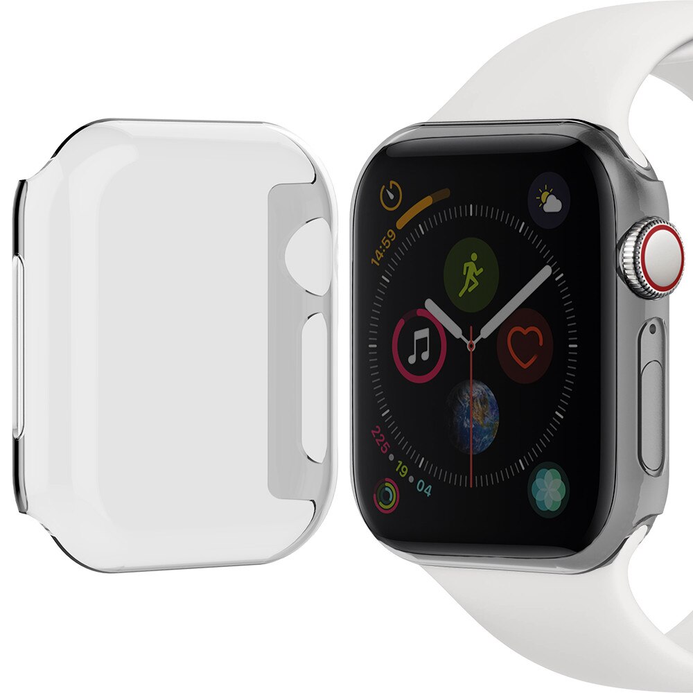 Watch Case for Apple Watch band apple watch 5 4 3 cover 44mm 40mm Colorful cover PC Frame iwatch apple watch series 5 4 3 44 mm