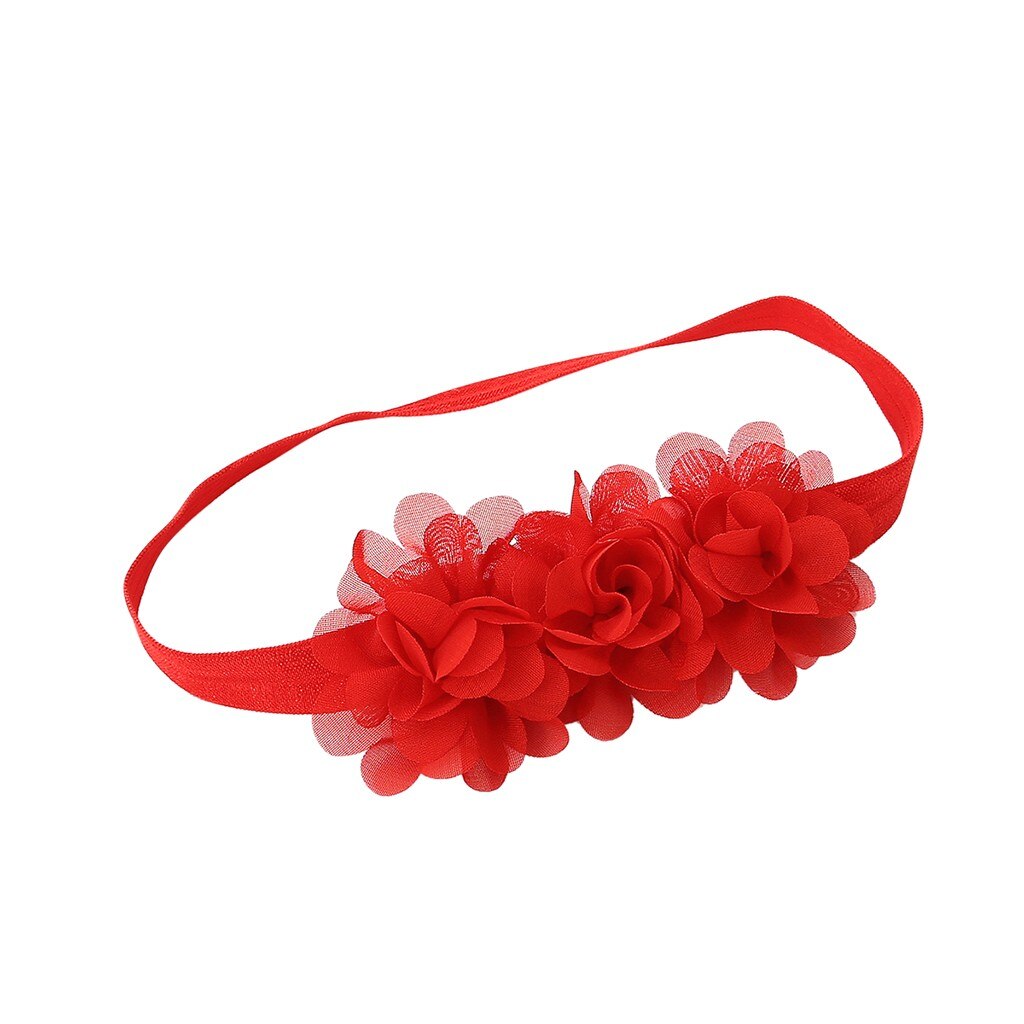 Baby Headband Flower Girls Pink Ribbon Hair Bands for Baby Girls Kids Headbands Turban Newborn Haarband Baby Hair Accessories
