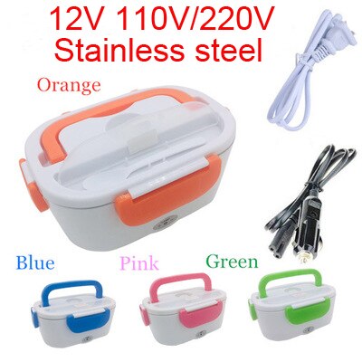 Lunchbox Voedsel Container Draagbare Elektrische Verwarming Voedsel Warmer Heater Rijst Container Servies Sets Voor Thuis