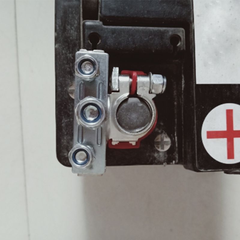 2Pcs 12V Copper Car Battery Terminal Connector Quick Release Battery Clamps for most vehicles