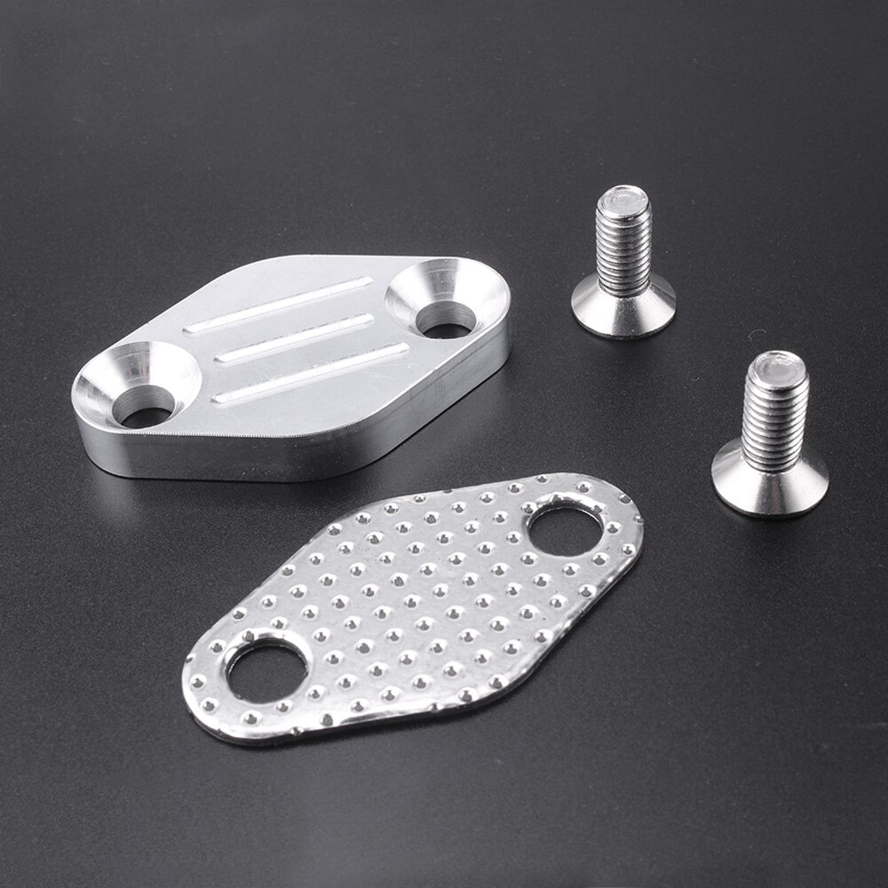 Ls LQ4 Egr Zilveren Buis Uitlaatspruitstuk Blok Off Plaat Kit Lsx 4.8L 5.3L 6.0L Egr Buis Plaat Fortruck Uitlaat spruitstukken OFI029