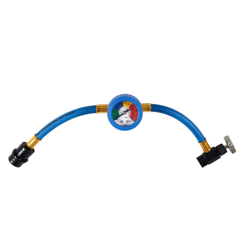 R134 auto airconditioning koelmiddel slang drukmeter meetslang gereedschap
