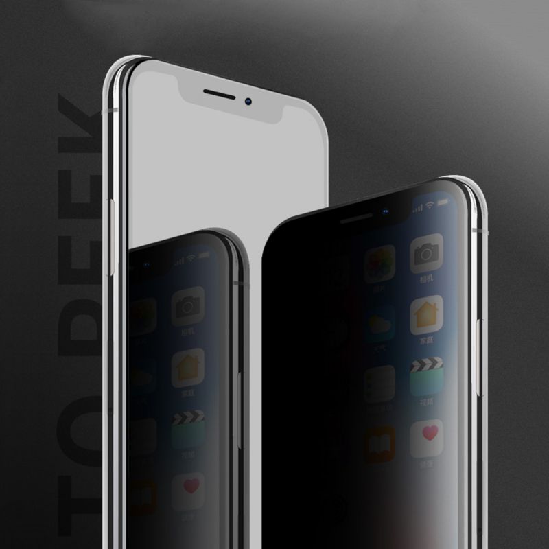 Anti Glare Tempered Glass For iPhone 11 Privacy Protective Phone Film Peep-Proof Full Screen Protector For IPhone 11 Pro Max