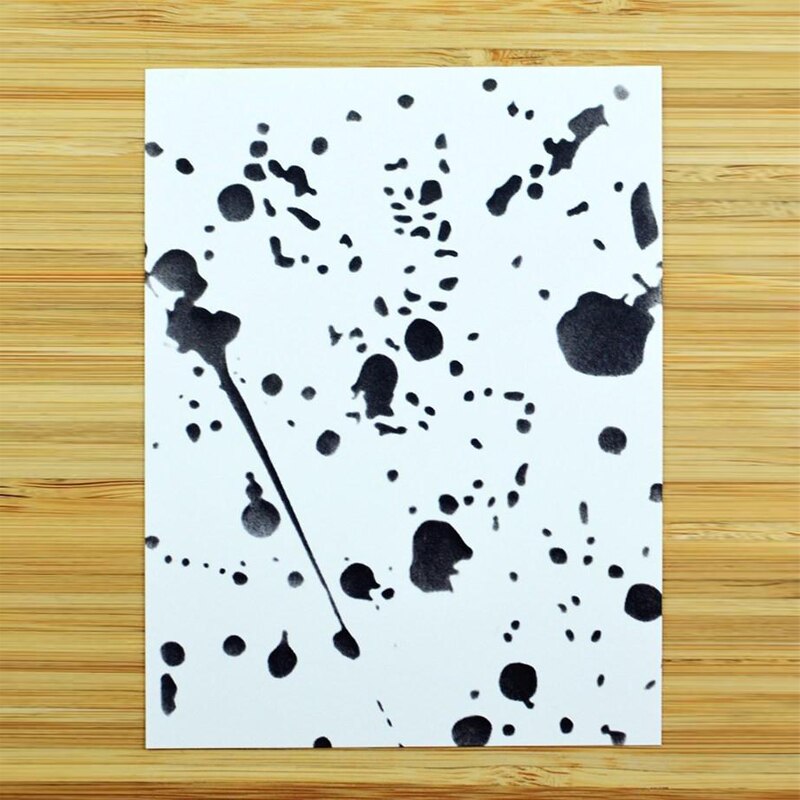Irregular Figure Flowers Dots Horizontal Line Plastic Stencil DIY Scrapbook Crafts Card Album Make Drawing Sheet 10