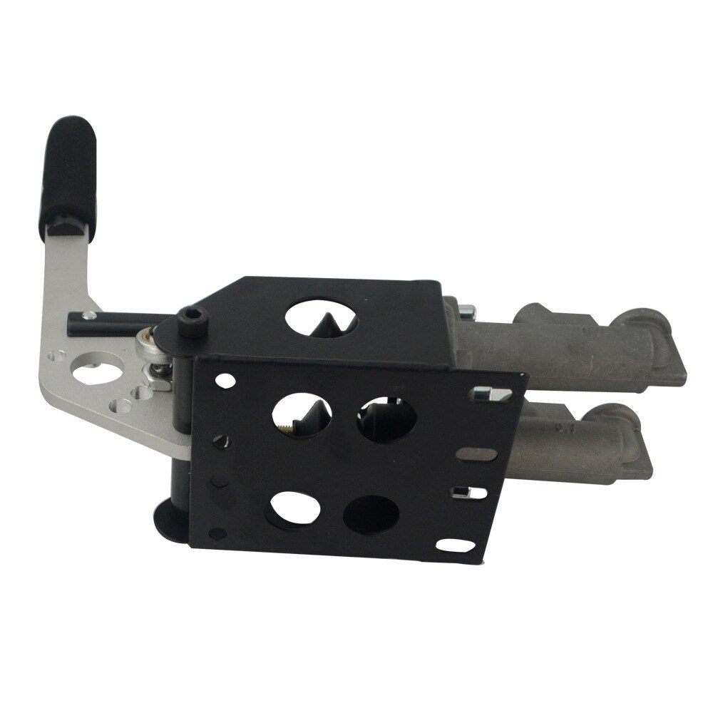 Freio de mão vertical hidráulico, acessório, derrapagem, cilindro mestre, duplo cilindro